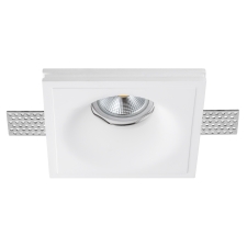 Светильник встраиваемый гипсовый скрытой установки д/гипсокартонного потолка с малозаметной фиксирующей пружиной MR16 GU10 Anello Lightstar 002000