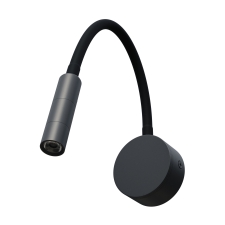 Бра 3W 145LM 3000K, черный Omega Lightstar 200137