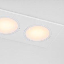 рамка термостойкая (светильник) pvc д/крепления led источника света в подвесном потолке piano lightstar 012826