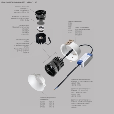 рефлектор круглый для рамок 07520х/07520x-01 stella lightstar 075506